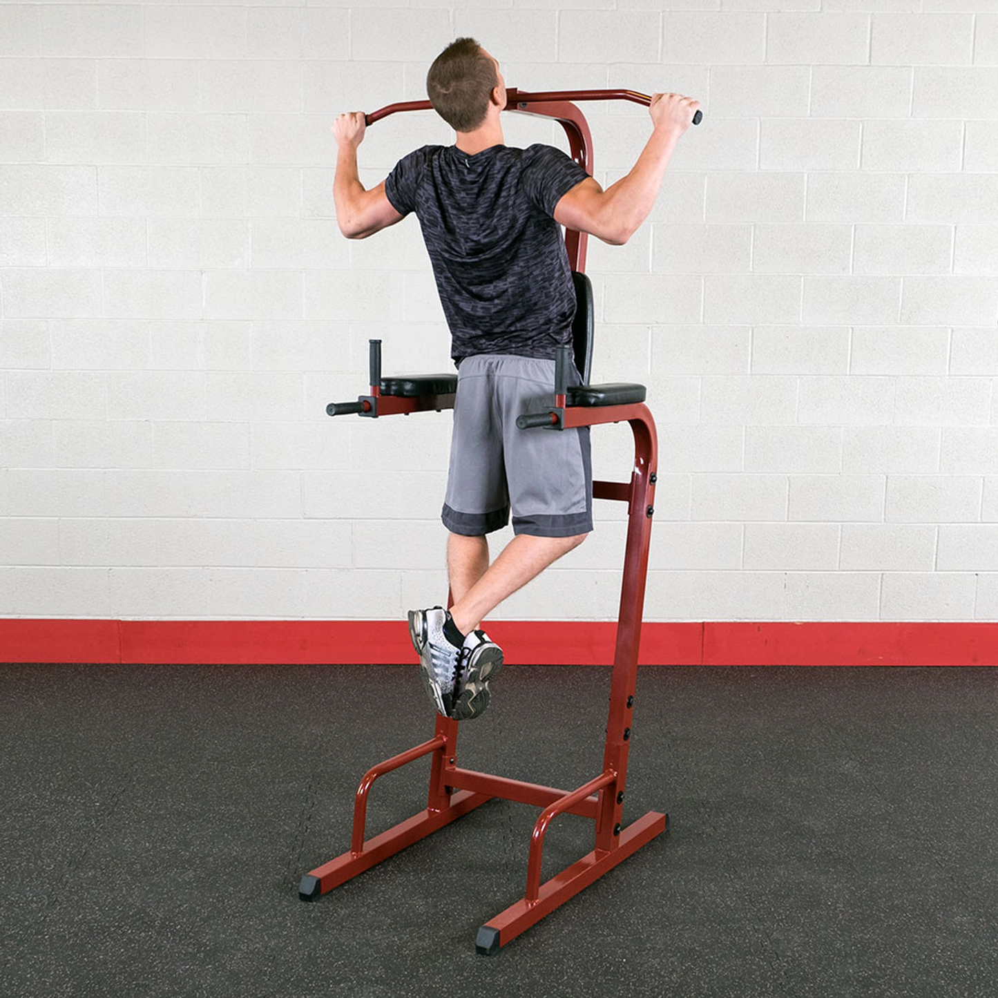 Best Fitness Vertical Knee Raise Power Tower