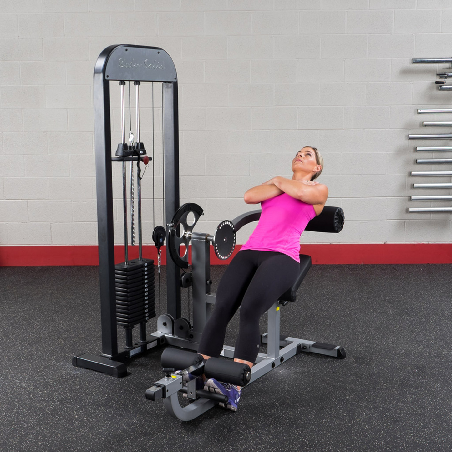 جهاز Body-Solid Pro Select Dual Ab وBack Machine