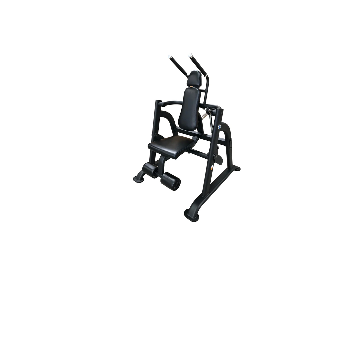 Vertical Crunch Ab Bench, Black