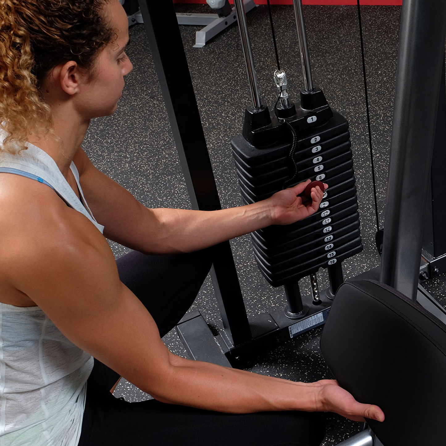 Body-Solid Pro-Select Weight Assist Chin-Up Dip Machine