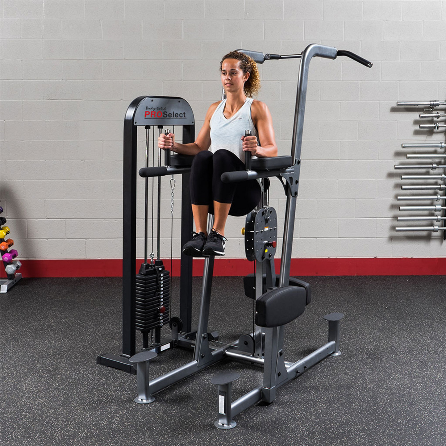 Body-Solid Pro-Select Weight Assist Chin-Up Dip Machine