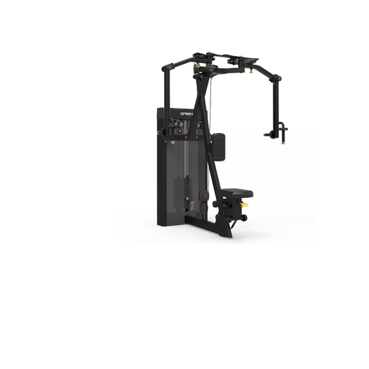 Spirit Commercial Strength Pec Fly and Rear Delt Machine