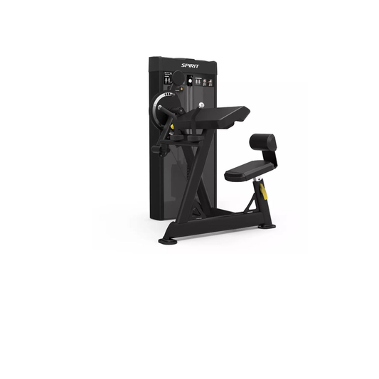 Spirit Commercial Strength Biceps and Triceps Machine