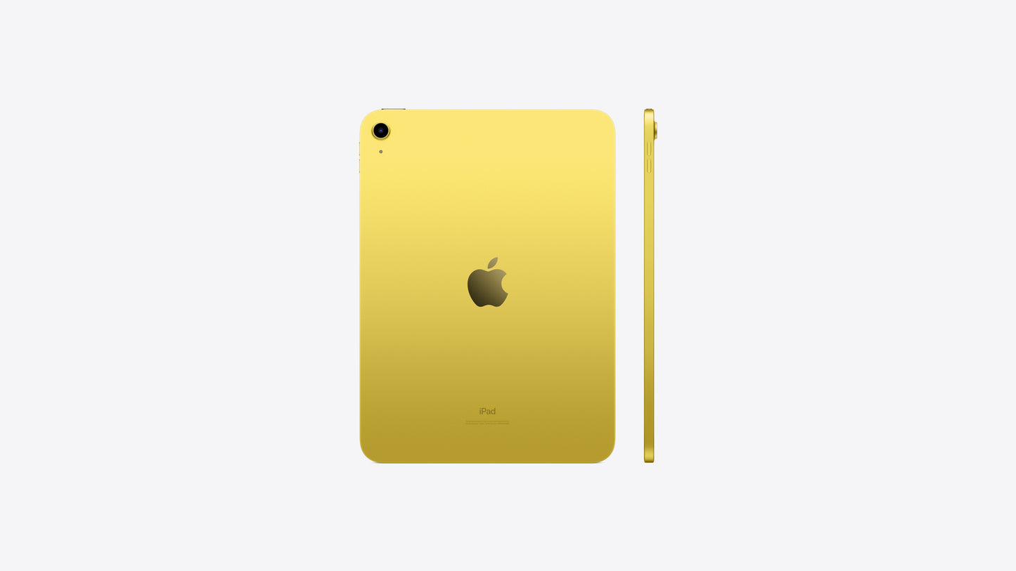 Apple - iPad مقاس 10.9 بوصة - أحدث طراز - (الجيل العاشر) مزود بشبكة Wi-Fi - سعة 64 جيجابايت