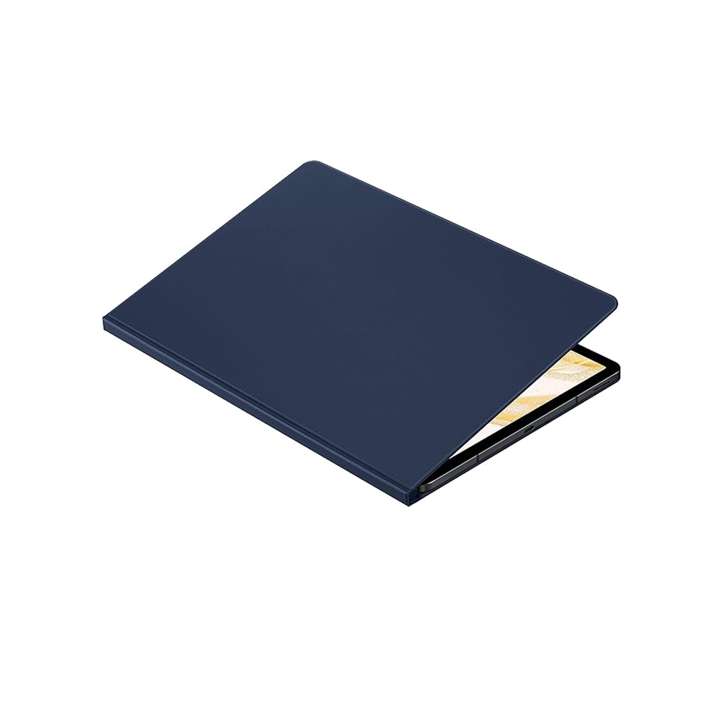 غطاء حماية لجهاز سامسونج جالاكسي تاب S8+، حافظة حماية للكمبيوتر اللوحي مع مسند لشاشة الوقوف، مغناطيسي، تصميم خفيف الوزن، إصدار الولايات المتحدة، كحلي غامض 