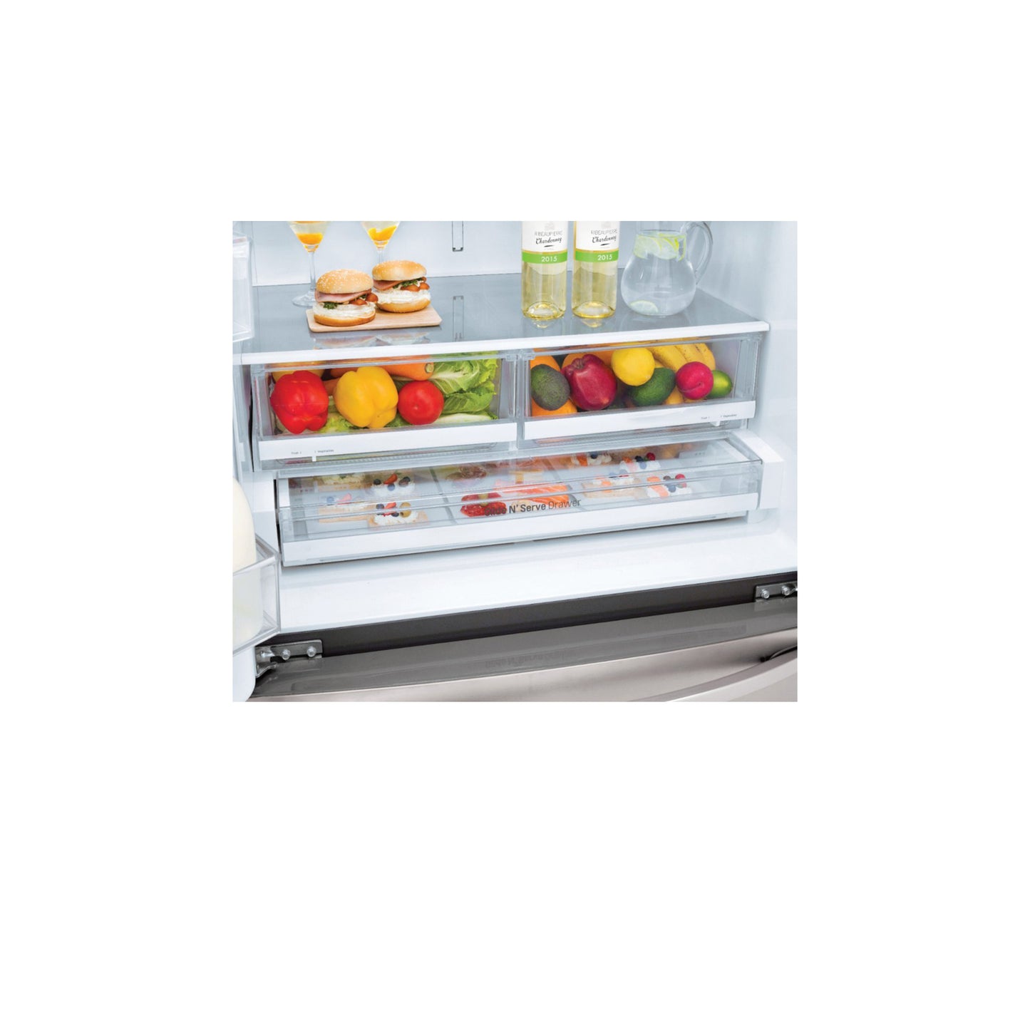 24 cu. ft. Smart Counter-Depth Refrigerator with Craft Ice™