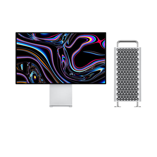 Apple - Mac Pro - M2 Ultra - وحدة معالجة مركزية 24 نواة، وحدة معالجة رسومات 76 نواة - ذاكرة 64 جيجا بايت - محرك أقراص SSD سعة 4 تيرابايت 