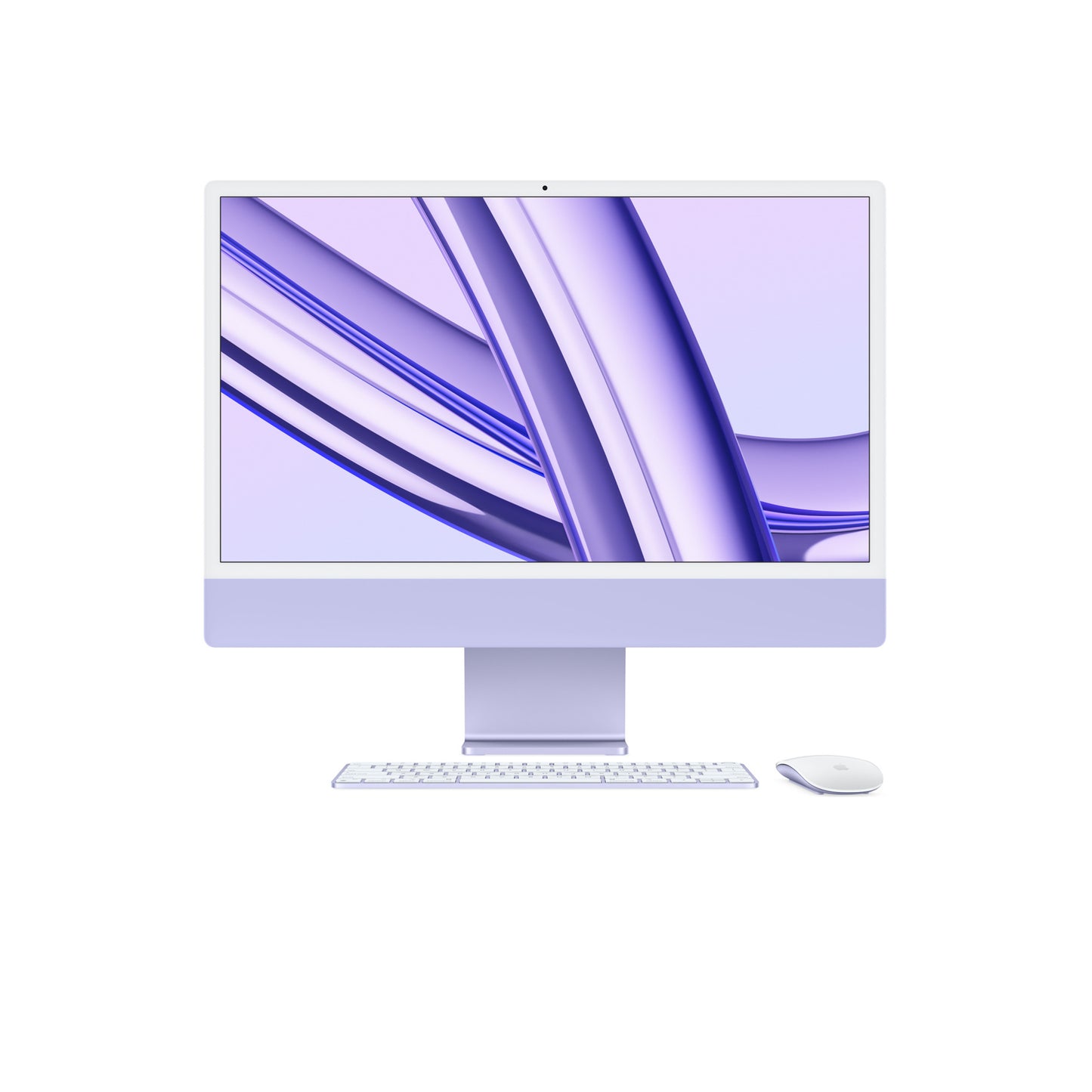 Apple - iMac 24 بوصة الكل في واحد - شريحة M3 - ذاكرة 8 جيجابايت - 256 جيجابايت (أحدث موديل) 