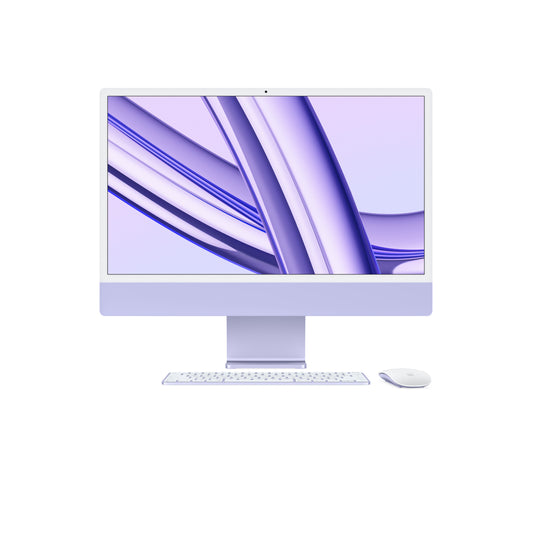 Apple - iMac 24 بوصة الكل في واحد - شريحة M3 - ذاكرة 16 جيجابايت - 2 تيرابايت (أحدث موديل) 