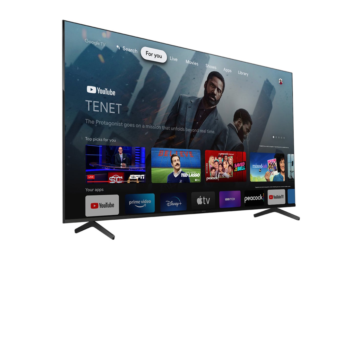 تلفزيون سوني 43، 50، 55، 65، 75، 85 بوصة فئة X80K 4K HDR LED مع Google TV (2022) 