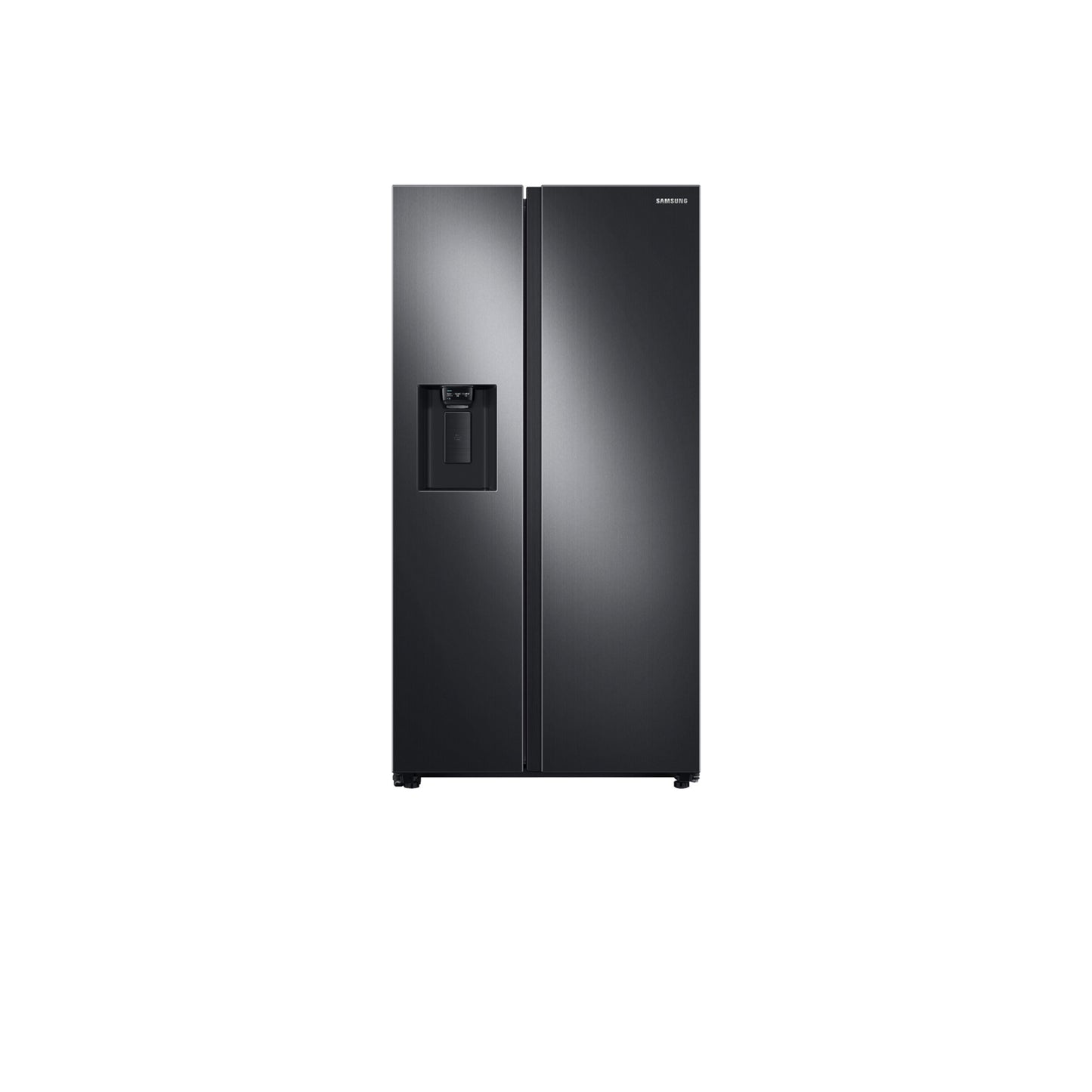 22 cu. ft. Counter Depth Side-by-Side Refrigerator in Stainless Steel.
