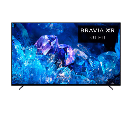 تلفزيون BRAVIA XR مقاس 55.65 بوصة وشاشة 77 بوصة فئة A80K بدقة 4K HDR OLED مع تلفزيون Google