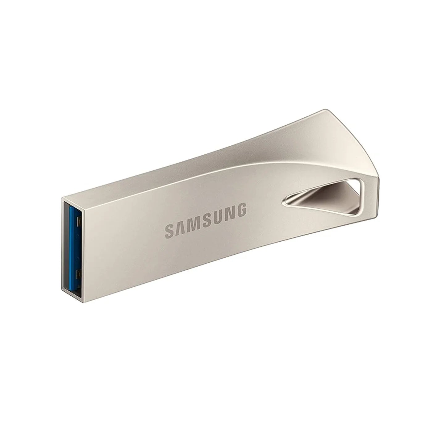 سامسونج بار بلس 256 جيجابايت - 400 ميجابايت/ثانية USB 3.1 فلاش درايف، فضي (MUF-256BE3/AM) 