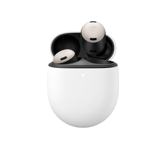 Google Pixel Buds Pro - سماعات أذن بخاصية إلغاء الضوضاء - عمر بطارية يصل إلى 31 ساعة مع علبة الشحن[2] - سماعات رأس بلوتوث - متوافقة مع Android - بورسلين 