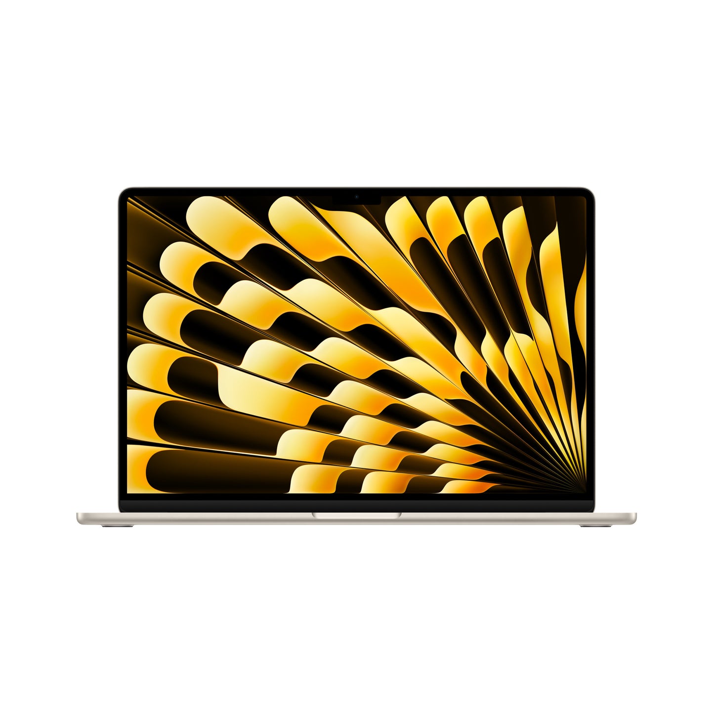 Apple - لاب توب MacBook Air 15 بوصة - شريحة M3 - ذاكرة 16 جيجابايت - SSD 256 جيجابايت (أحدث طراز) 