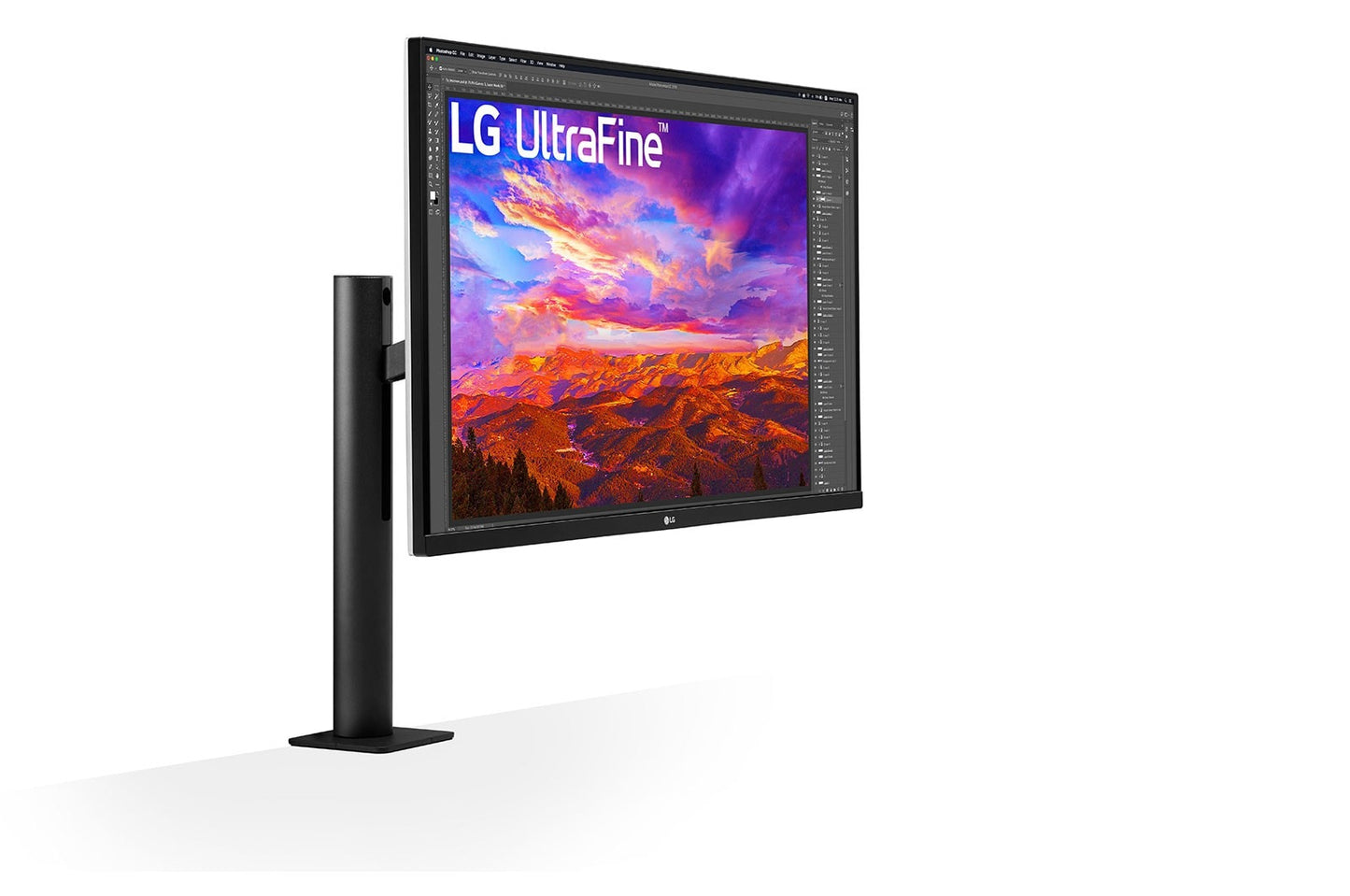 شاشة UltraFine™ UHD 4K Ergo IPS مقاس 31.5 بوصة مزودة بمنفذ USB Type-C™