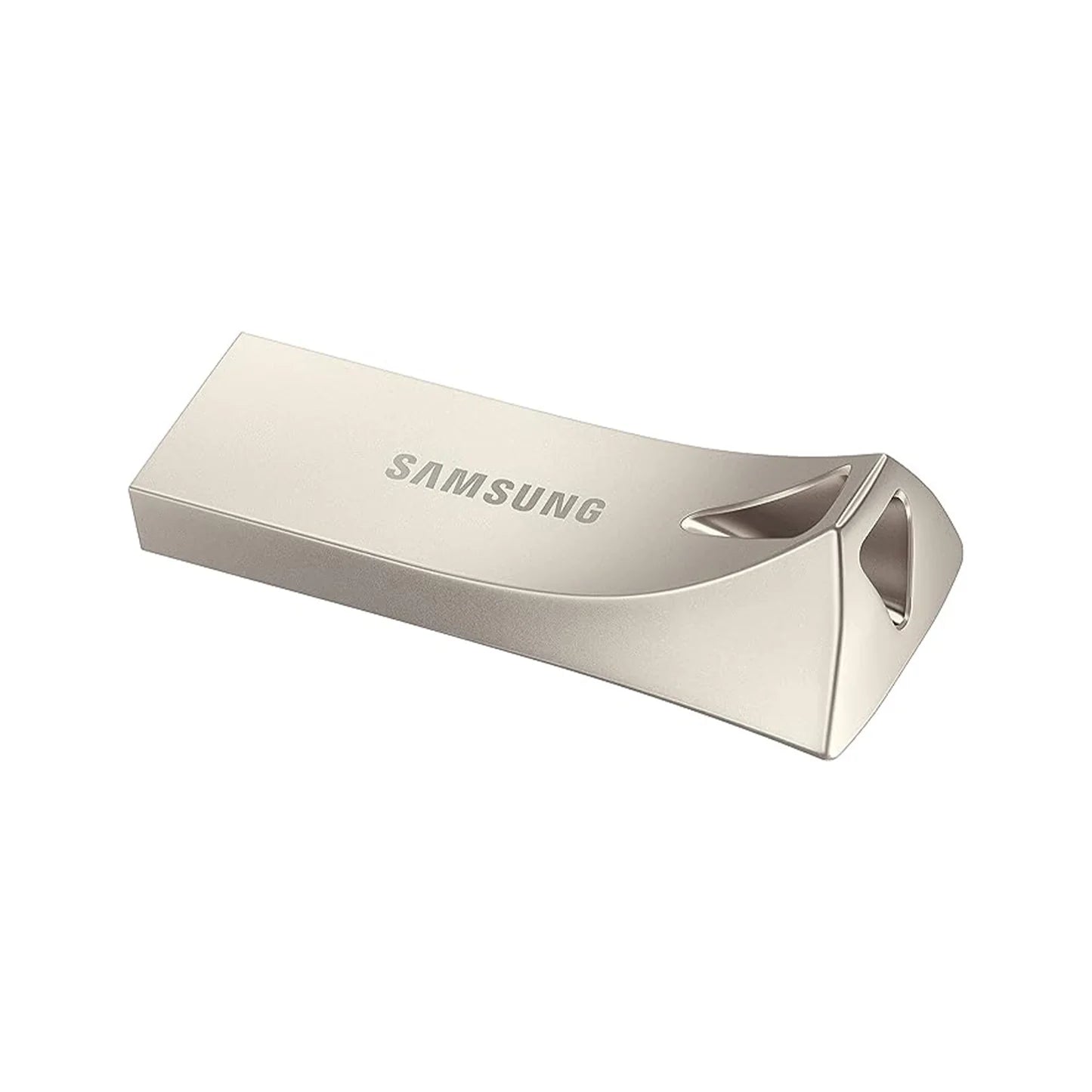 سامسونج بار بلس 256 جيجابايت - 400 ميجابايت/ثانية USB 3.1 فلاش درايف، فضي (MUF-256BE3/AM) 