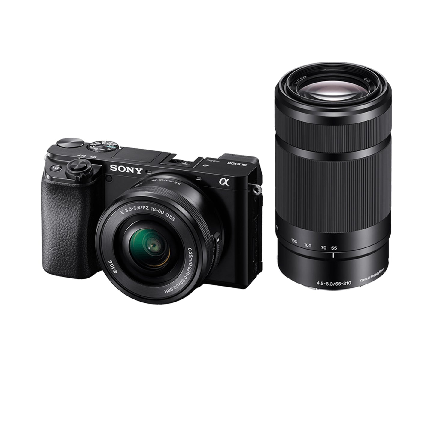 Alpha 6100 - APS-C Interchangeable Lens Camera & Lens Kit 24.2MP, 11FPS, 4K/30p