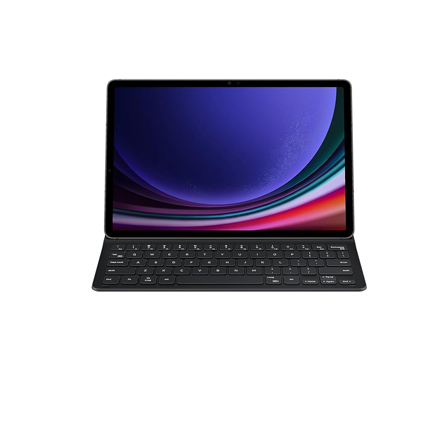 Samsung Galaxy Tab S9 FE Book Cover Keyboard Slim, Tablet Protector Case, Thin and Lightweight Design, Magnetic Back, PC-Like Experience, Wireless Keyboard Sharing, US Version, Black
