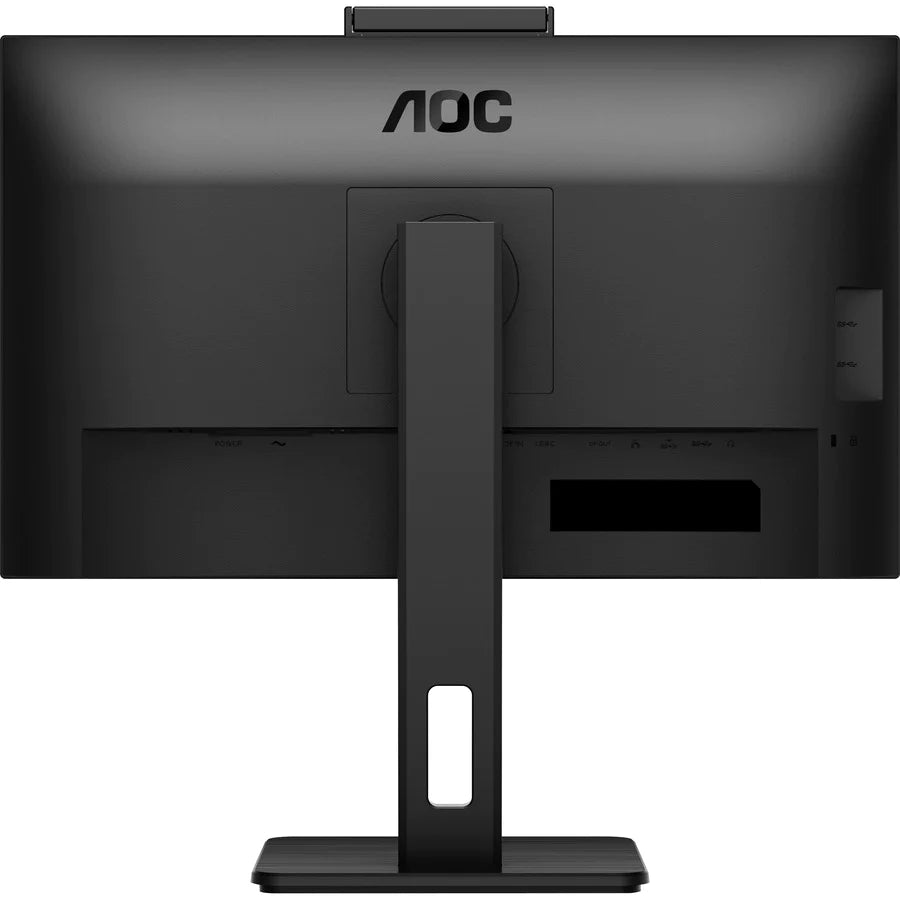 AOC Q27P3CW 27 Inch 2560 x 1440 Pixels Quad HD IPS Panel 75Hz Refresh Rate HDMI DisplayPort USB-C Built-in Webcam Monitor