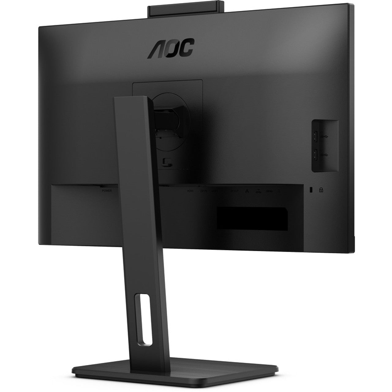 AOC Q27P3CW 27 Inch 2560 x 1440 Pixels Quad HD IPS Panel 75Hz Refresh Rate HDMI DisplayPort USB-C Built-in Webcam Monitor