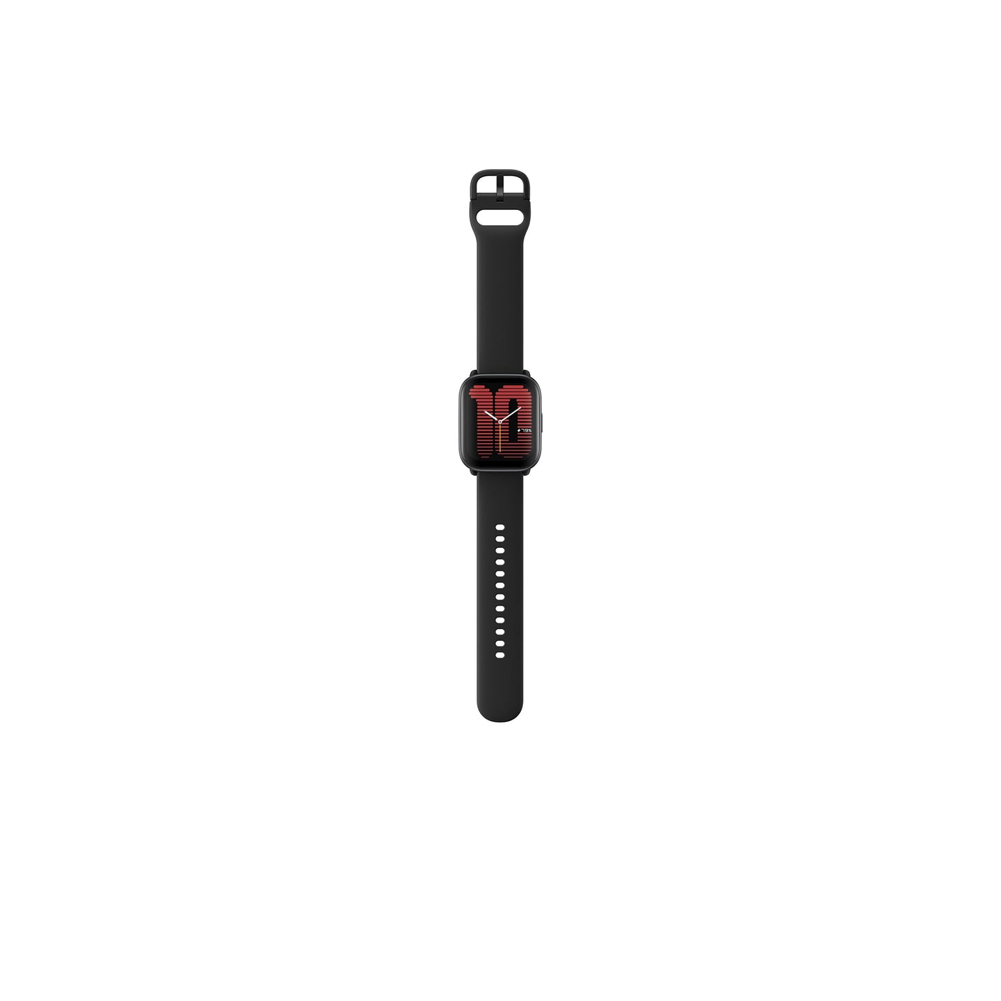 Amazfit - Active Smartwatch  Aluminum Alloy - Black