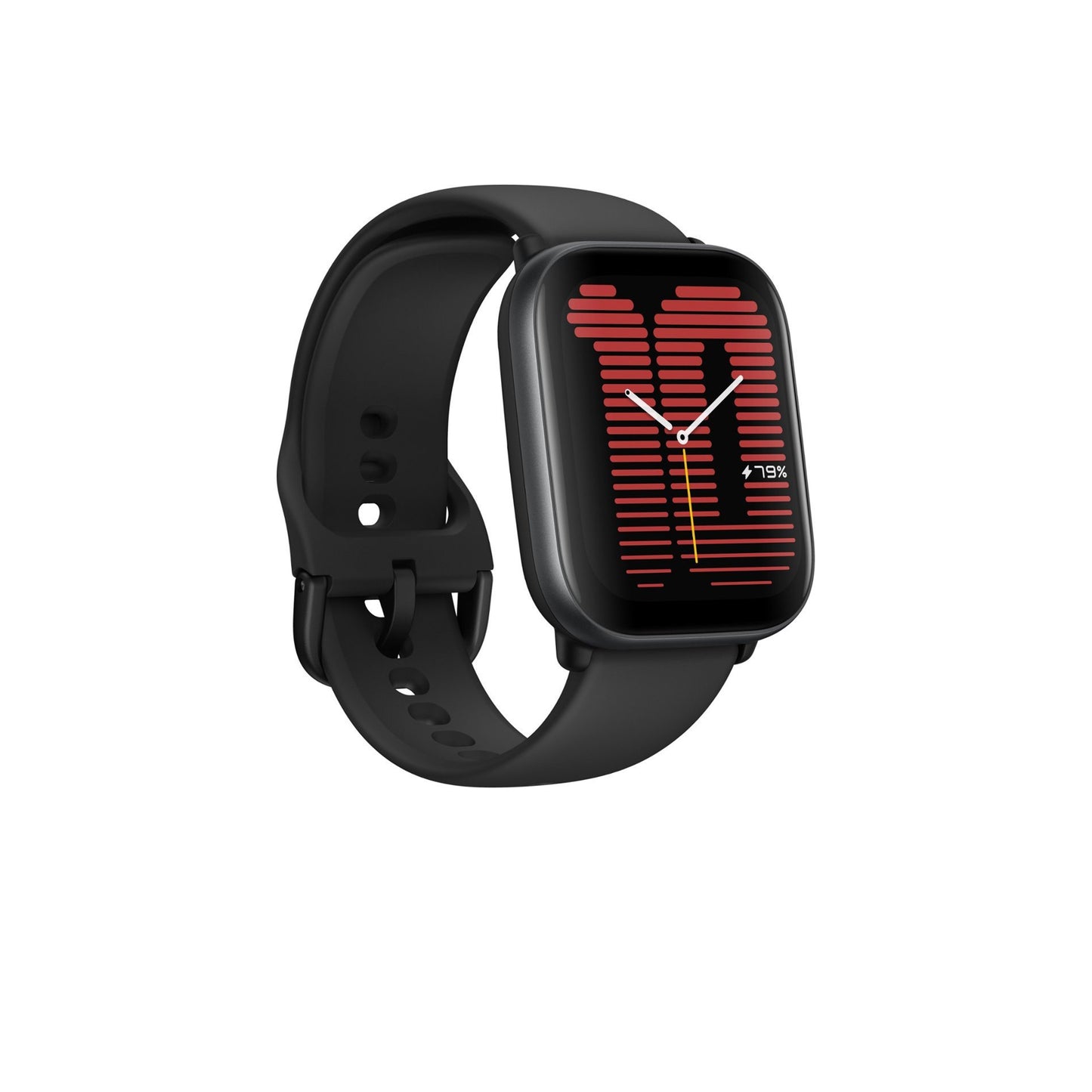 Amazfit - Active Smartwatch  Aluminum Alloy - Black