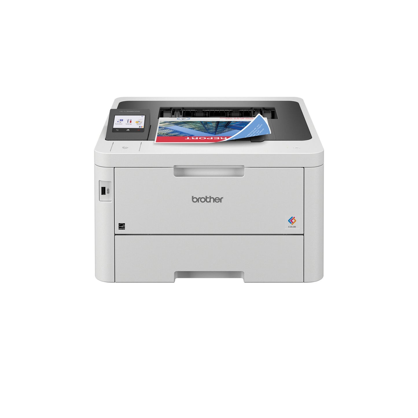 Brother HL-L3295CDW Wireless Compact Digital Color Printer with Laser Quality Output, Duplex, NFC, Mobile & Ethernet