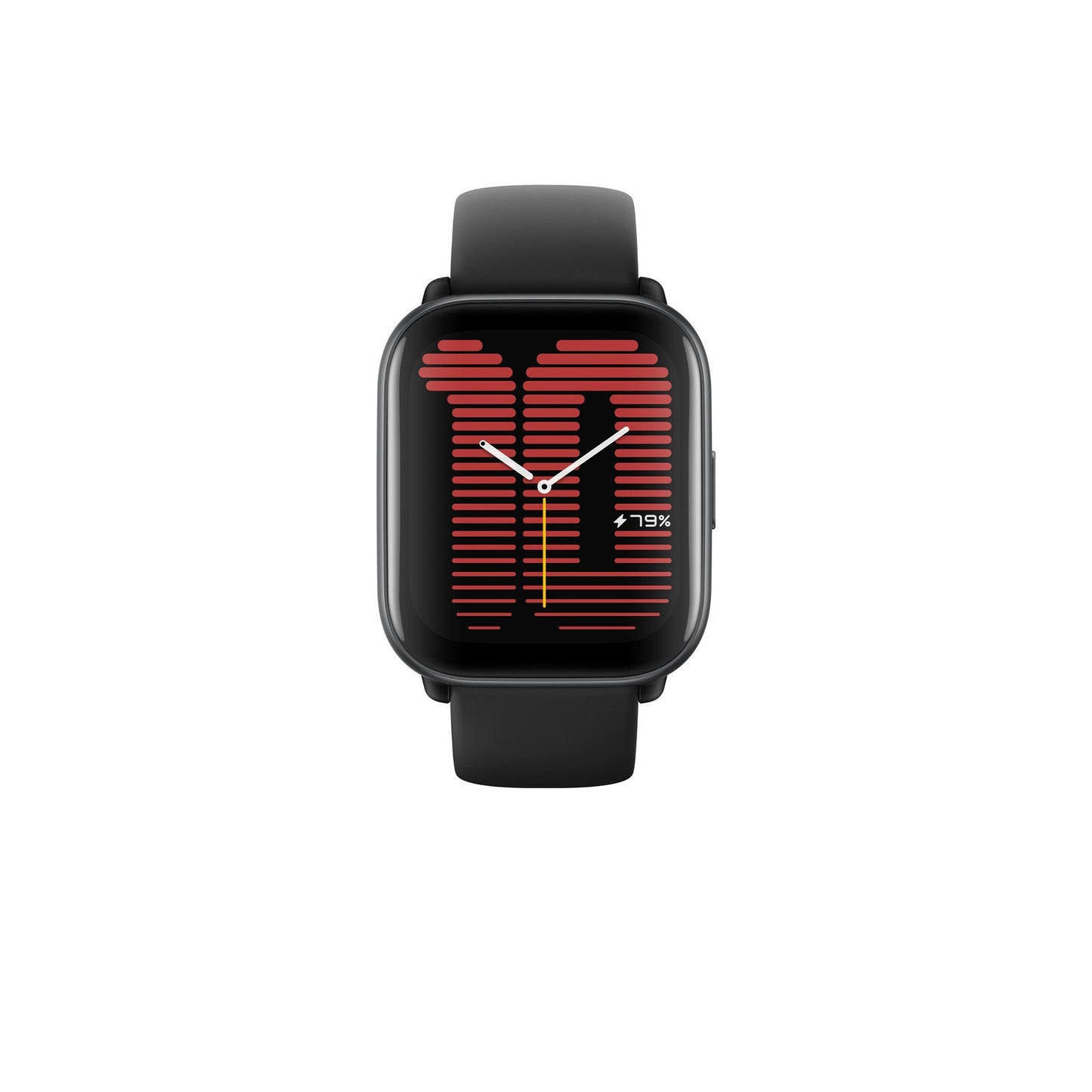 Amazfit - Active Smartwatch  Aluminum Alloy - Black