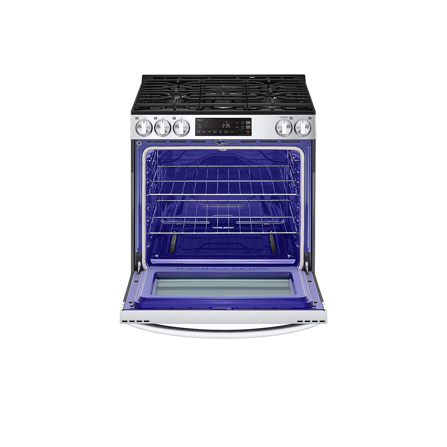 5.8 cu ft. Smart Wi-Fi Enabled Gas Slide-in Range with EasyClean®