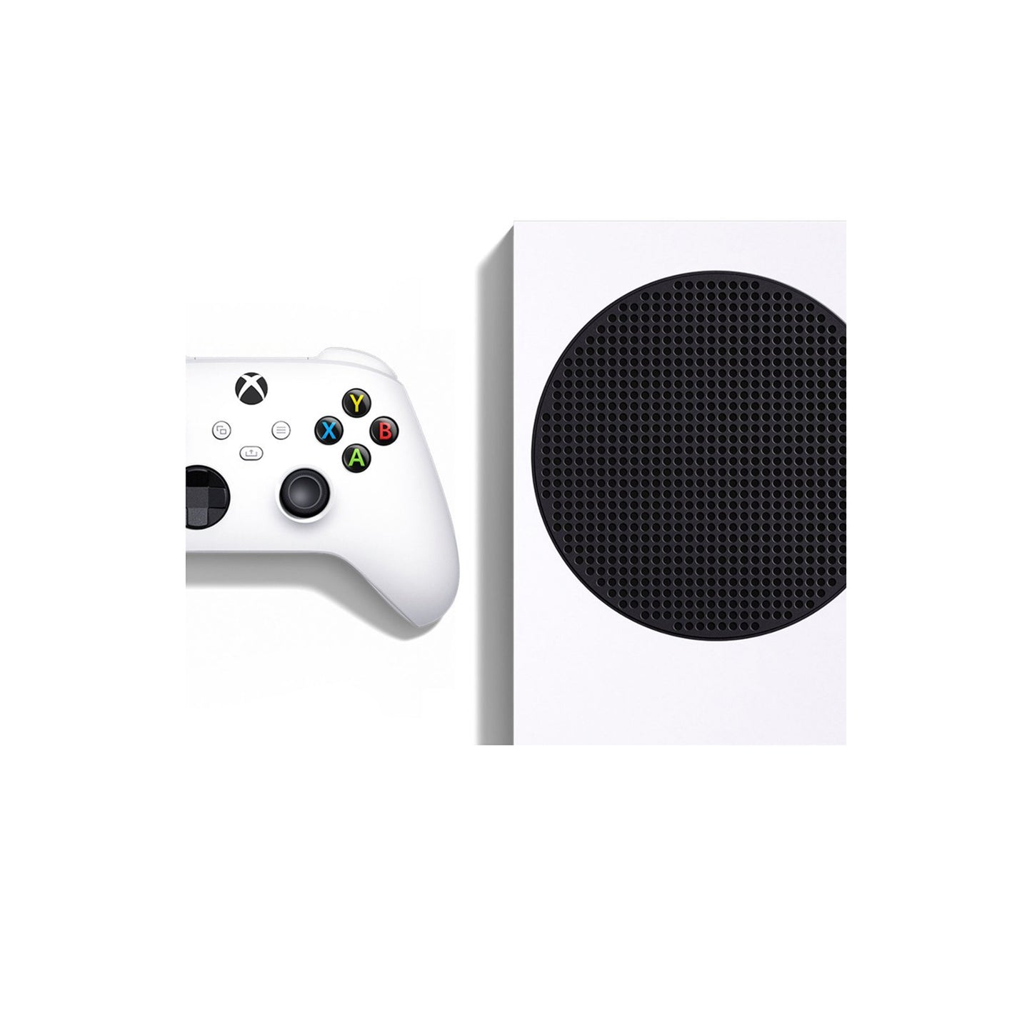 Microsoft - وحدة تحكم Xbox Series S سعة 512 جيجابايت الرقمية بالكامل مع Xbox Game Pass (ألعاب خالية من الأقراص) - أبيض 