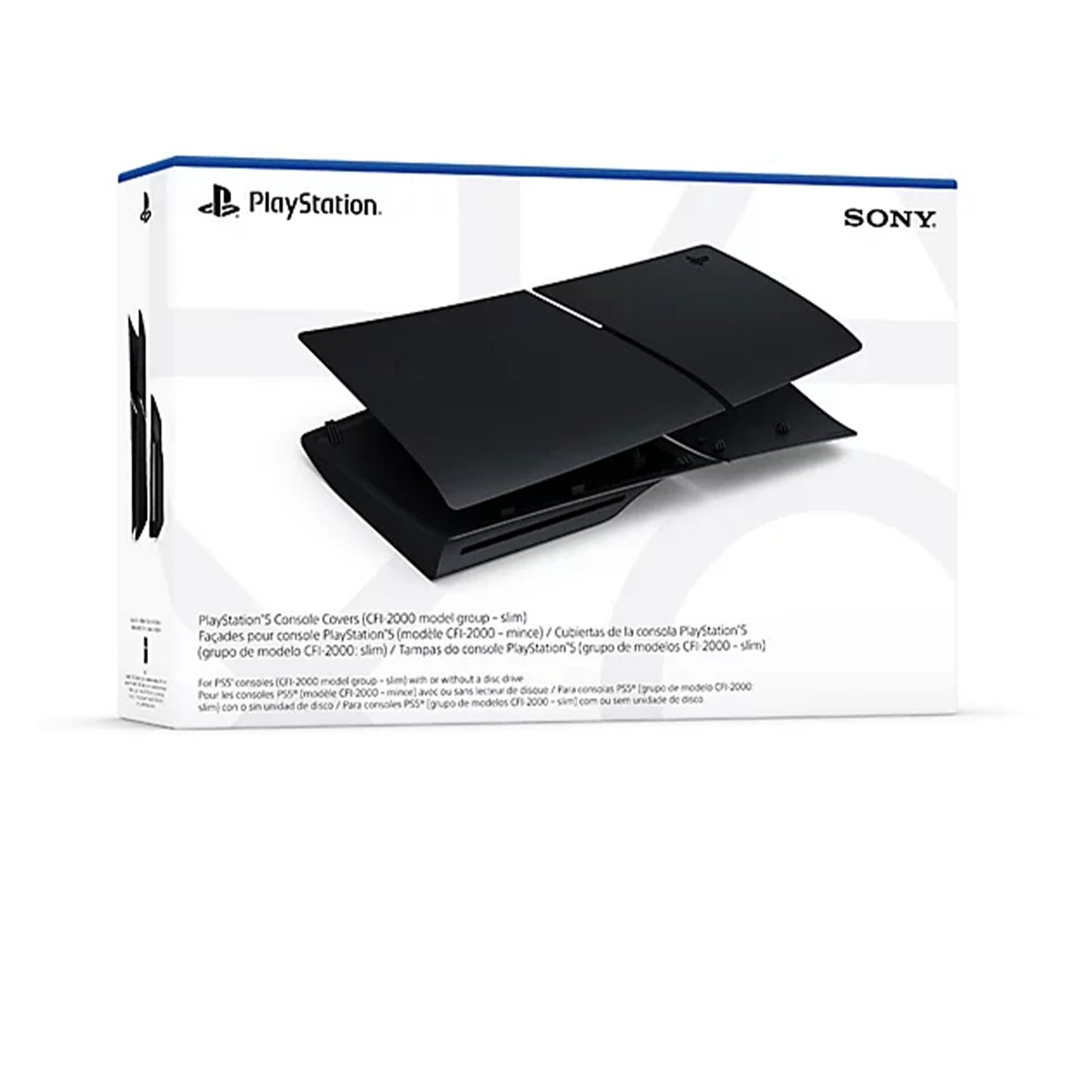 PS5™ Console Covers (model group - slim) - Sterling Silver