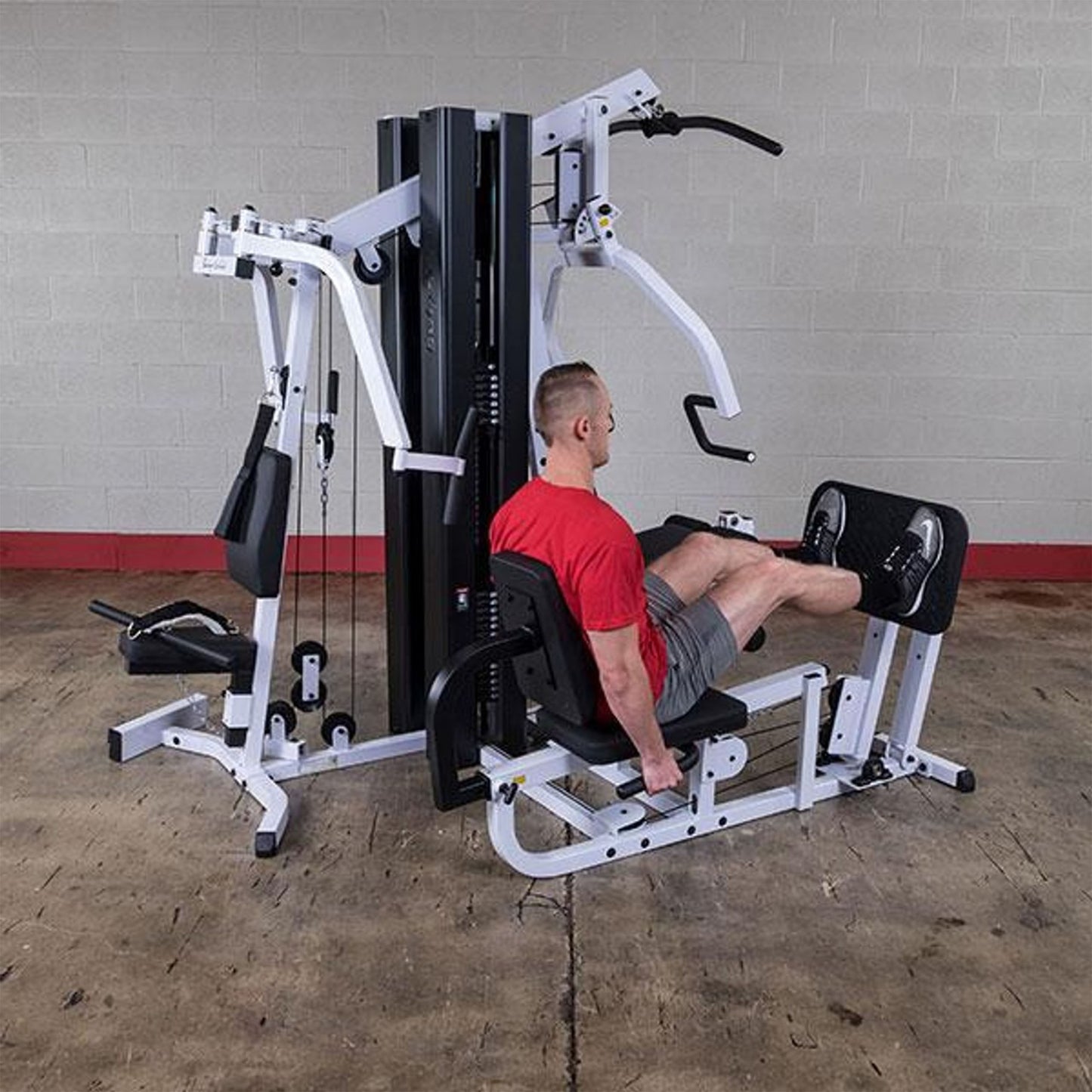 Body-Solid EXM3000LPS Dual Stack Home Gym with Leg Press