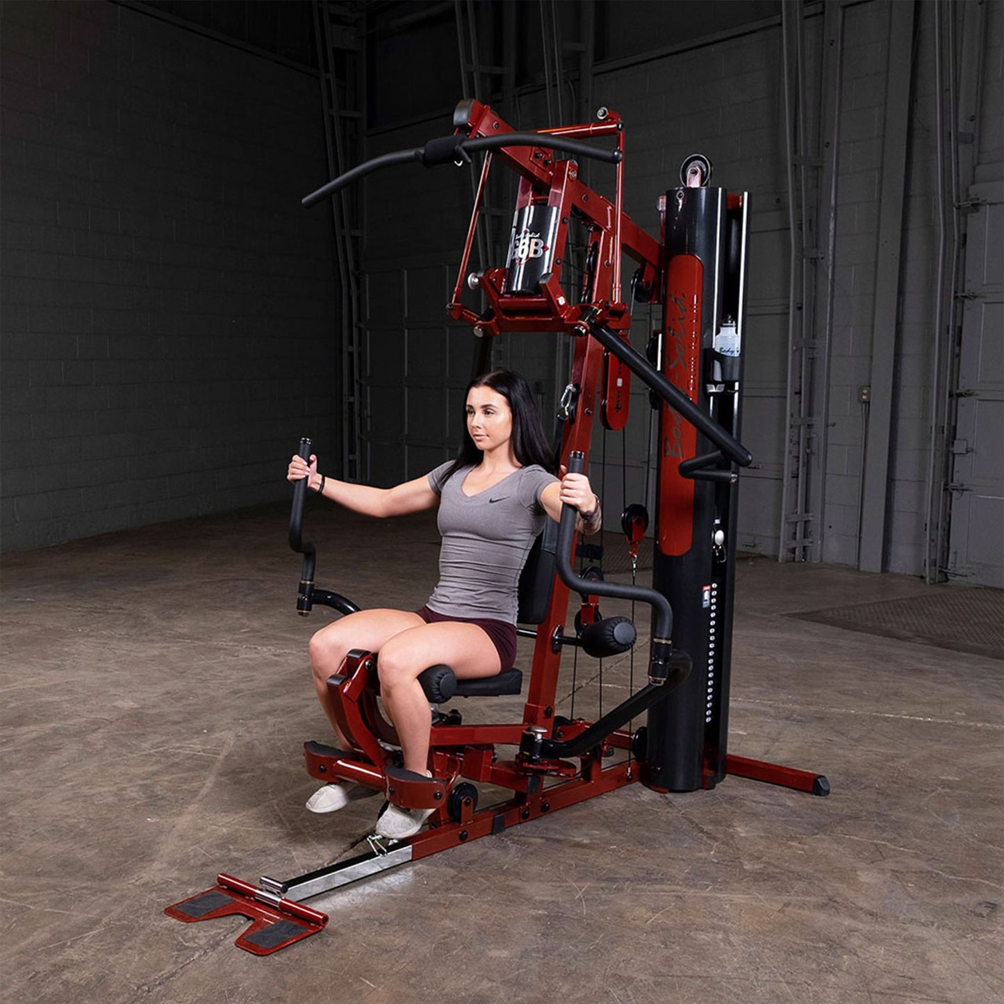 Body-Solid G6BR Bi-Angular Gym with Perfect Pec Station