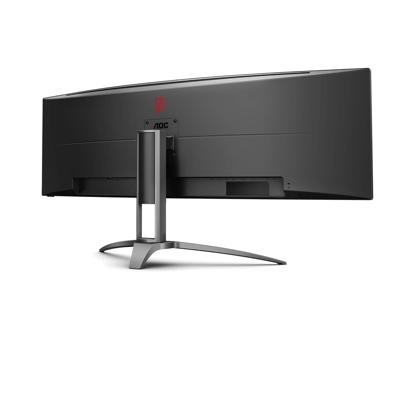 AOC AGON Curved Gaming Monitor 49" (AG493UCX), Dual QHD 5120x1440 @ 120Hz, VA Panel, 1ms Adaptive-Sync, 121% sRGB, Height Adjustable,