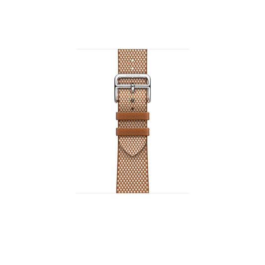 Apple Watch Hermès - 41mm Framboise/Écru Toile H Single Tour