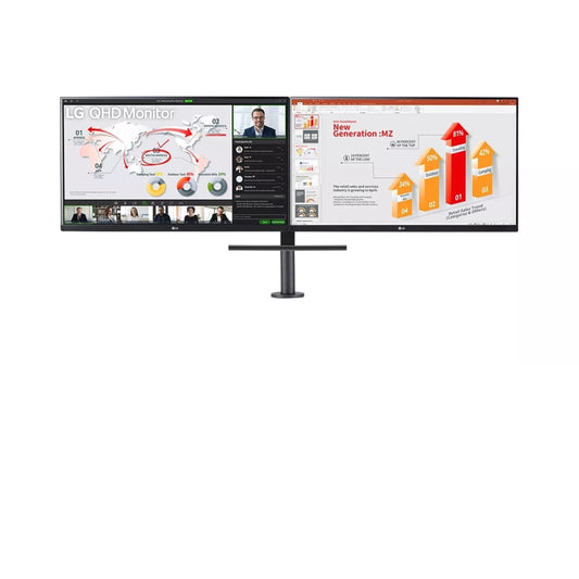 27" QHD Monitor Ergo Dual with USB Type-C™ and Daisy Chain