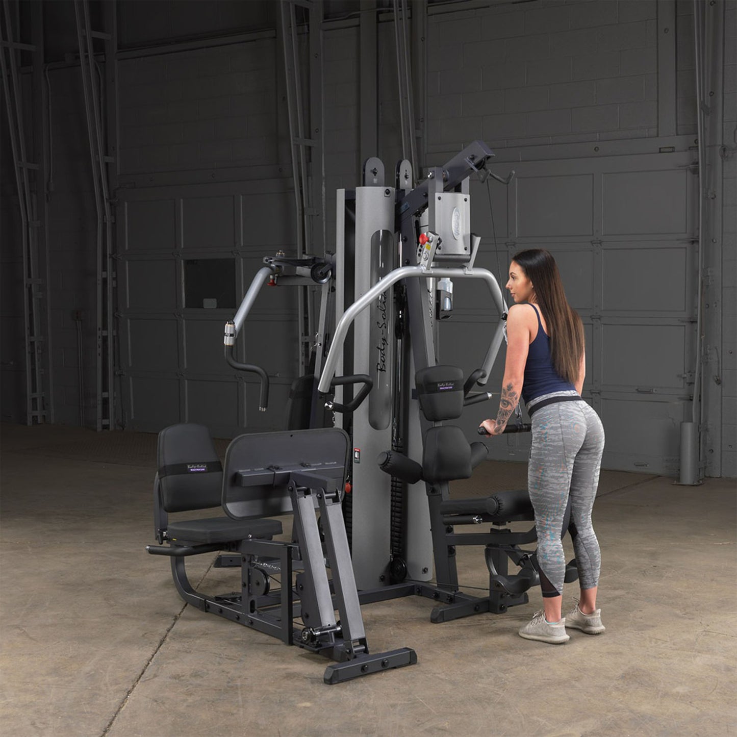 Body-Solid G9S Dual Stack Gym with Leg Press