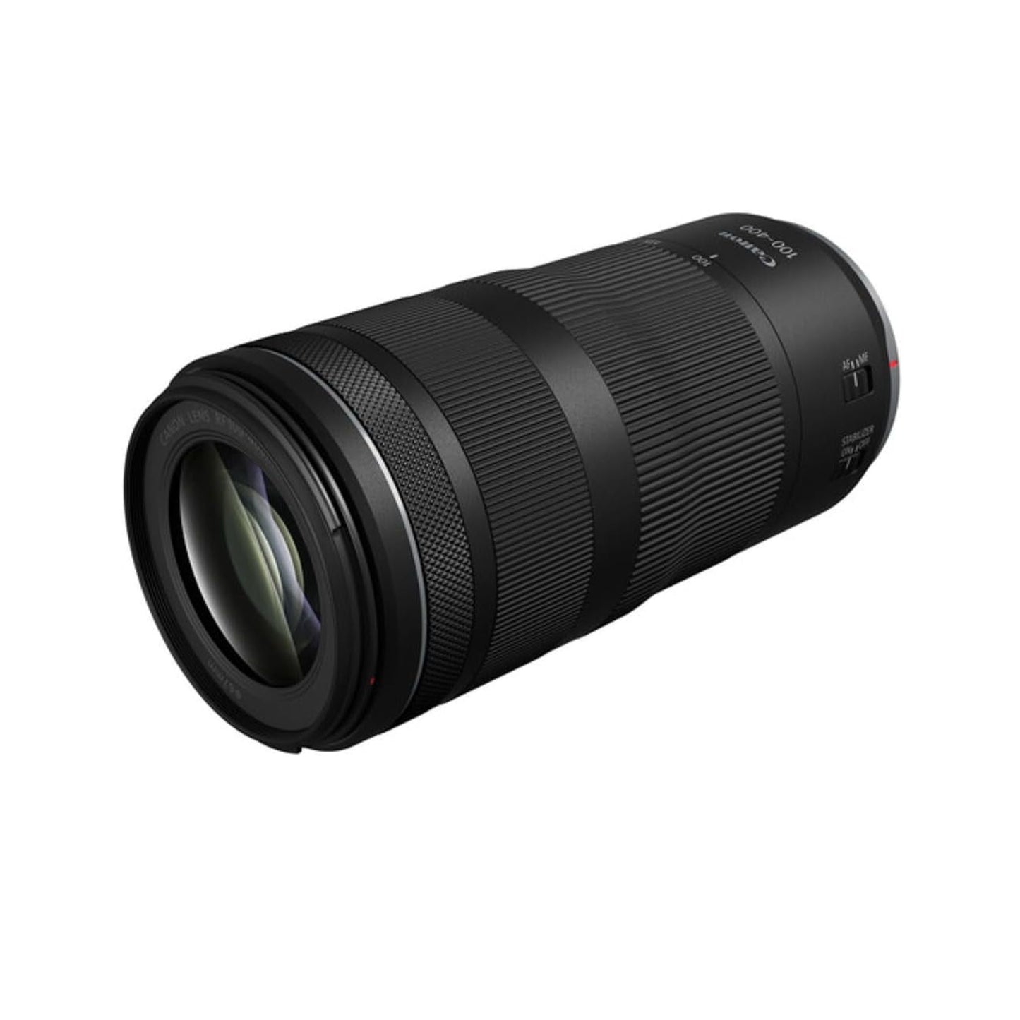 عدسة Canon RF 100-400mm f/5.6-8 هي عدسة USM مع فلتر للأشعة فوق البنفسجية مقاس 67 مم وحافظة غطاء العدسة (3 قطع) 