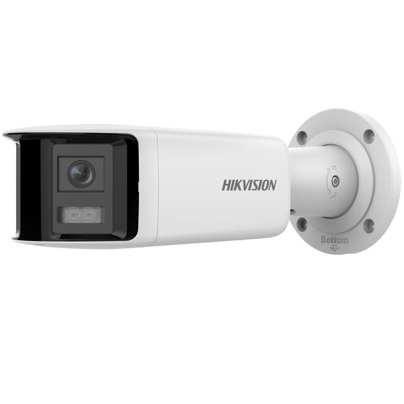 Hikvision CCTV 4 MP Panoramic AcuSense Fixed Bullet Network Camera (DS-2CD2T46G2P-ISU/SL)