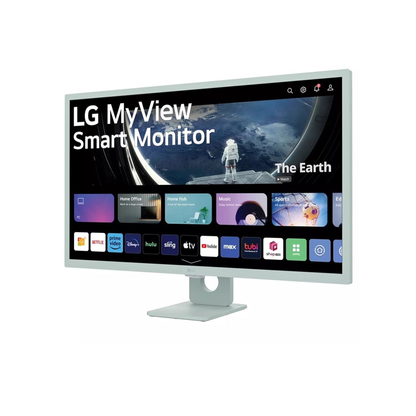 27" Full HD IPS MyView Smart Monitor with webOS and Built-in Speakers