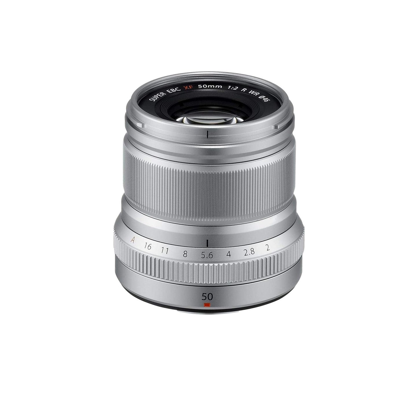 Fujifilm XF50mmF2 R WR Lens - Silver