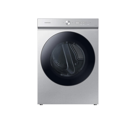 Bespoke 7.6 cu. ft. Ultra Capacity Electric Dryer with Super Speed Dry and AI Smart Dial in Silver Steel