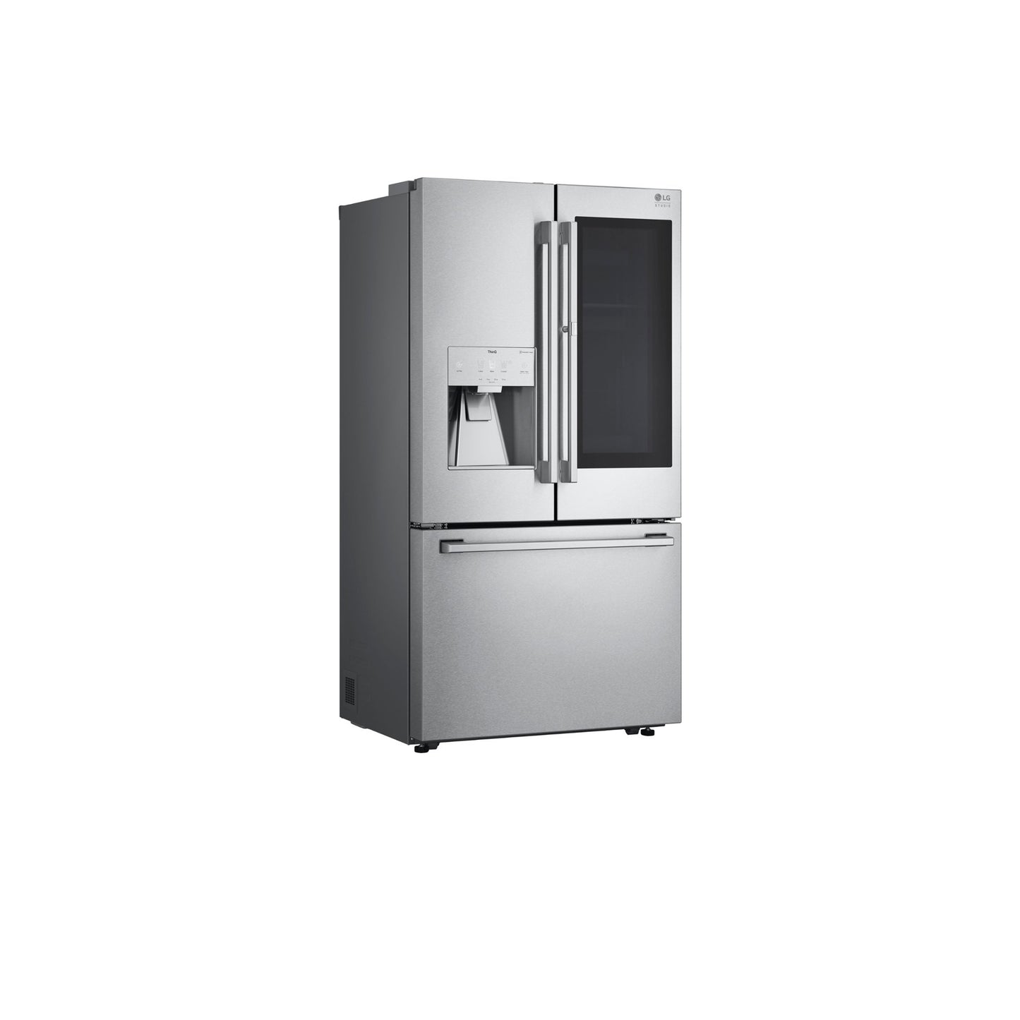 LG STUDIO 24 cu. ft. Smart InstaView® Door-in-Door® Large Capacity Counter-Depth Refrigerator with Craft Ice™ Maker