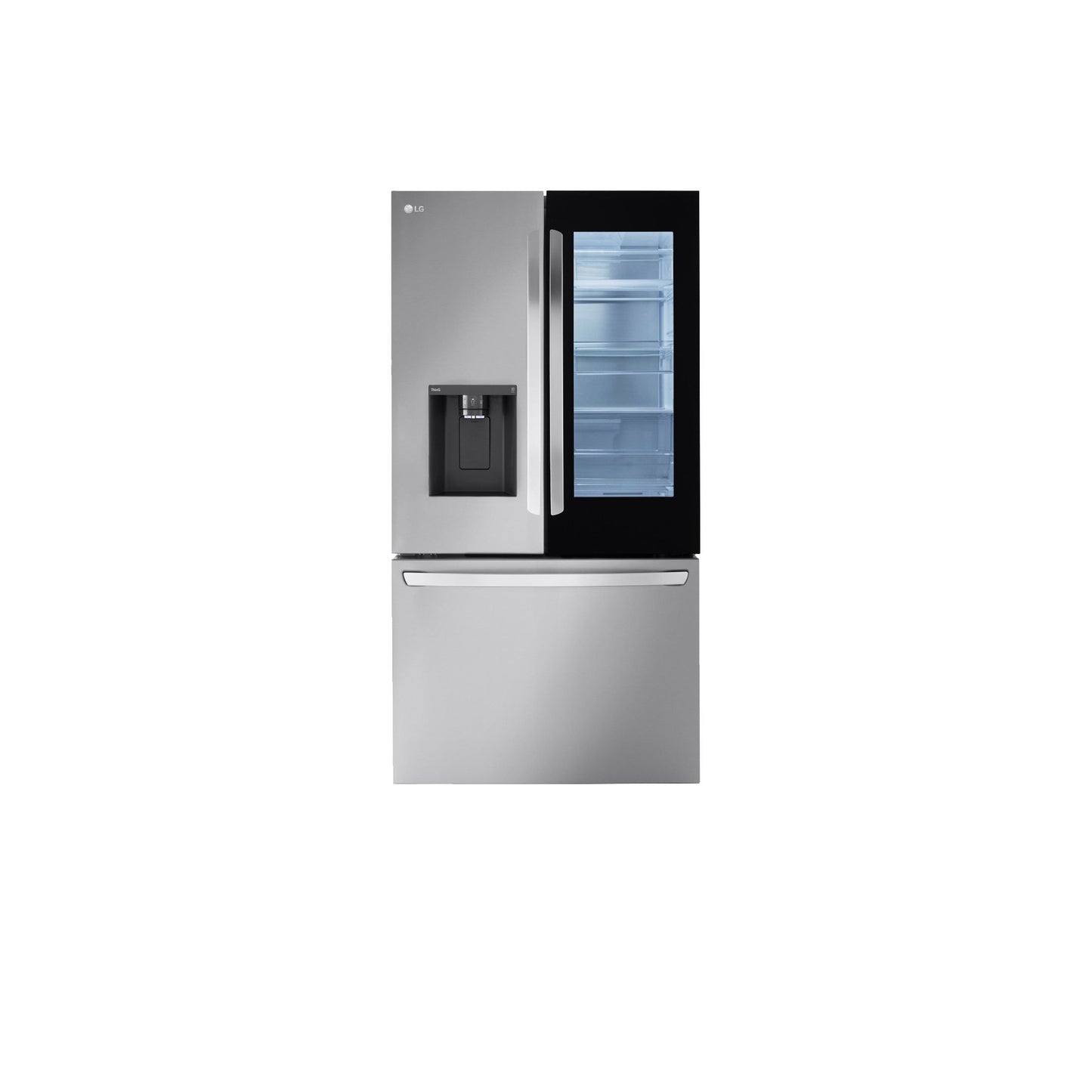 26 cu. ft. Smart InstaView® Counter-Depth MAX™ French Door Refrigerator