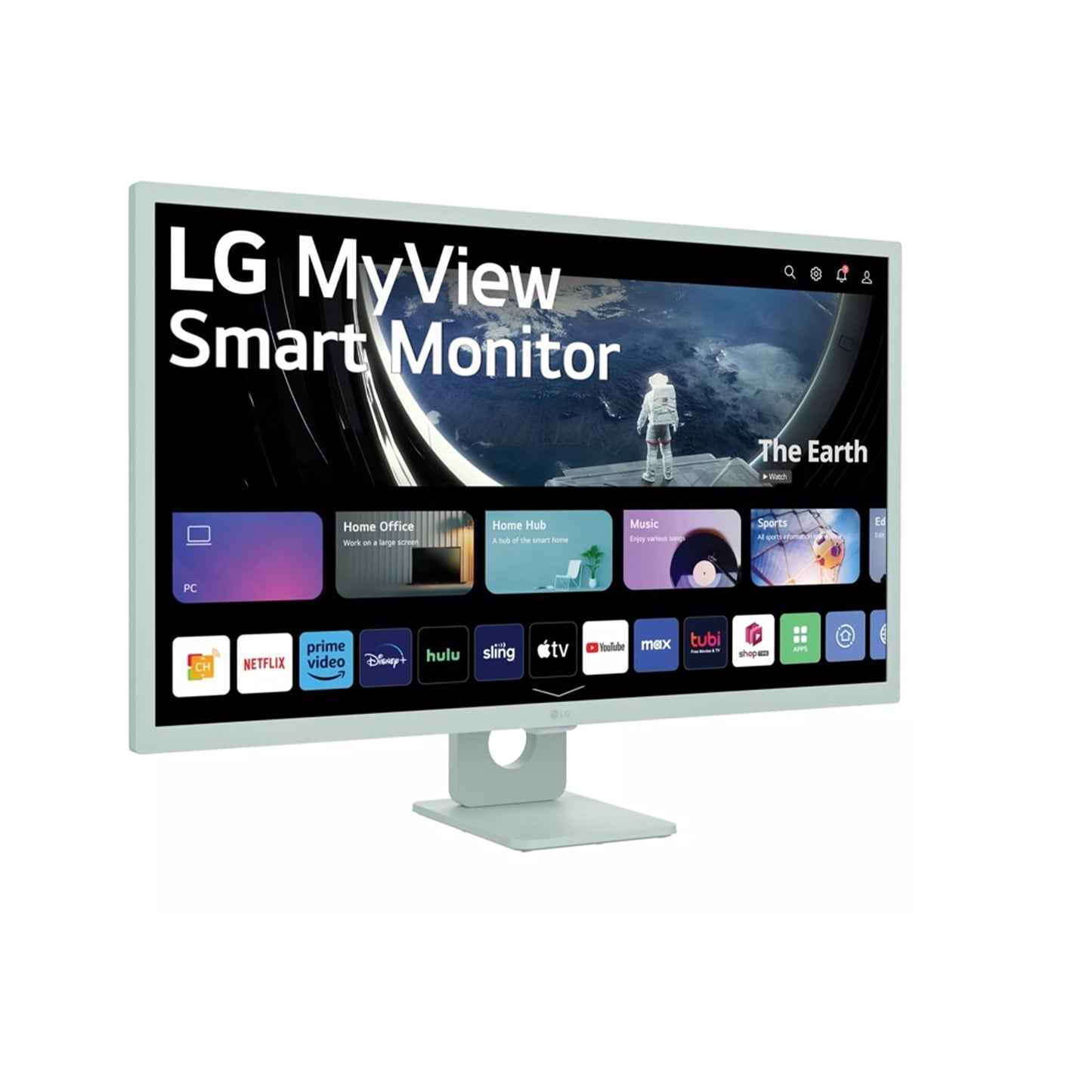 32" Full HD IPS MyView Smart Monitor with webOS and Built-in Speakers