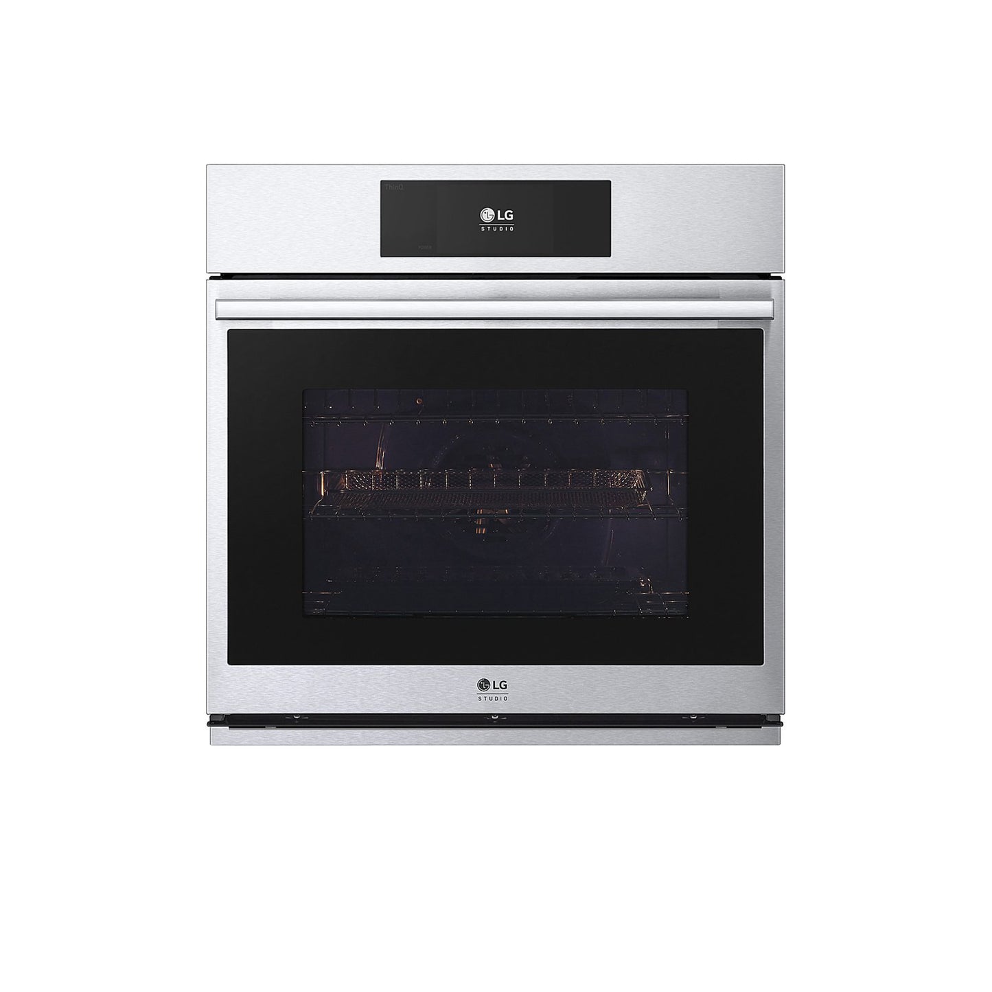 LG STUDIO 4.7 cu. ft. Smart InstaView® Electric Single Built-In Wall Oven with Air Fry & Steam Sous Vide