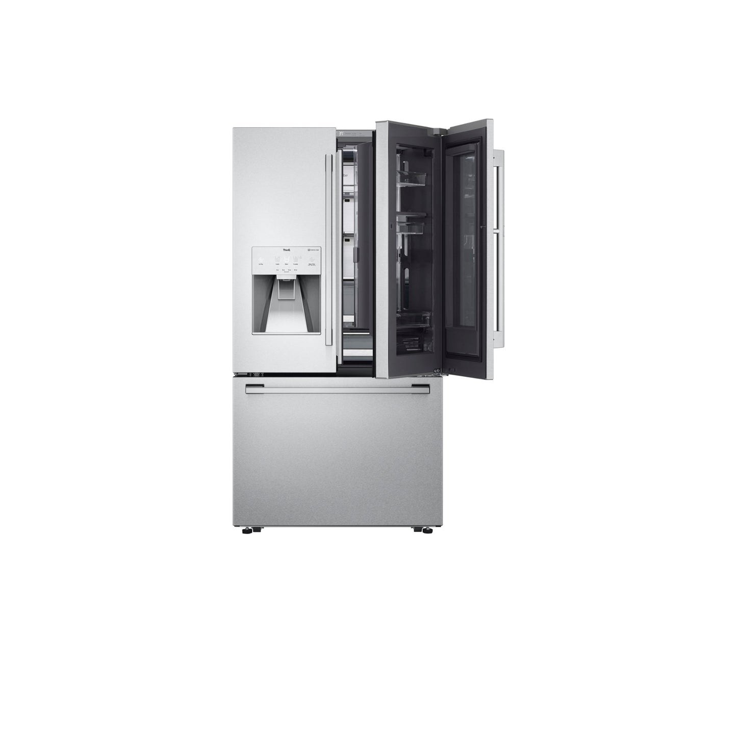 LG STUDIO 24 cu. ft. Smart InstaView® Door-in-Door® Large Capacity Counter-Depth Refrigerator with Craft Ice™ Maker