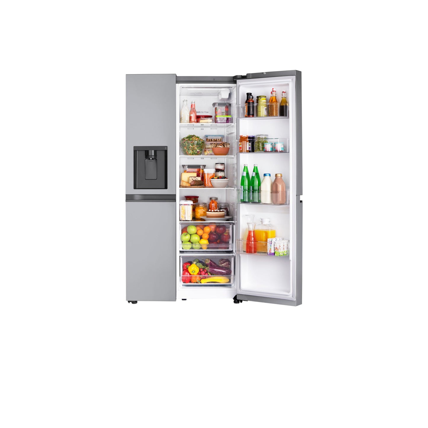 23 cu. ft. Side-by-Side Counter-Depth Refrigerator with Smooth Touch Dispenser