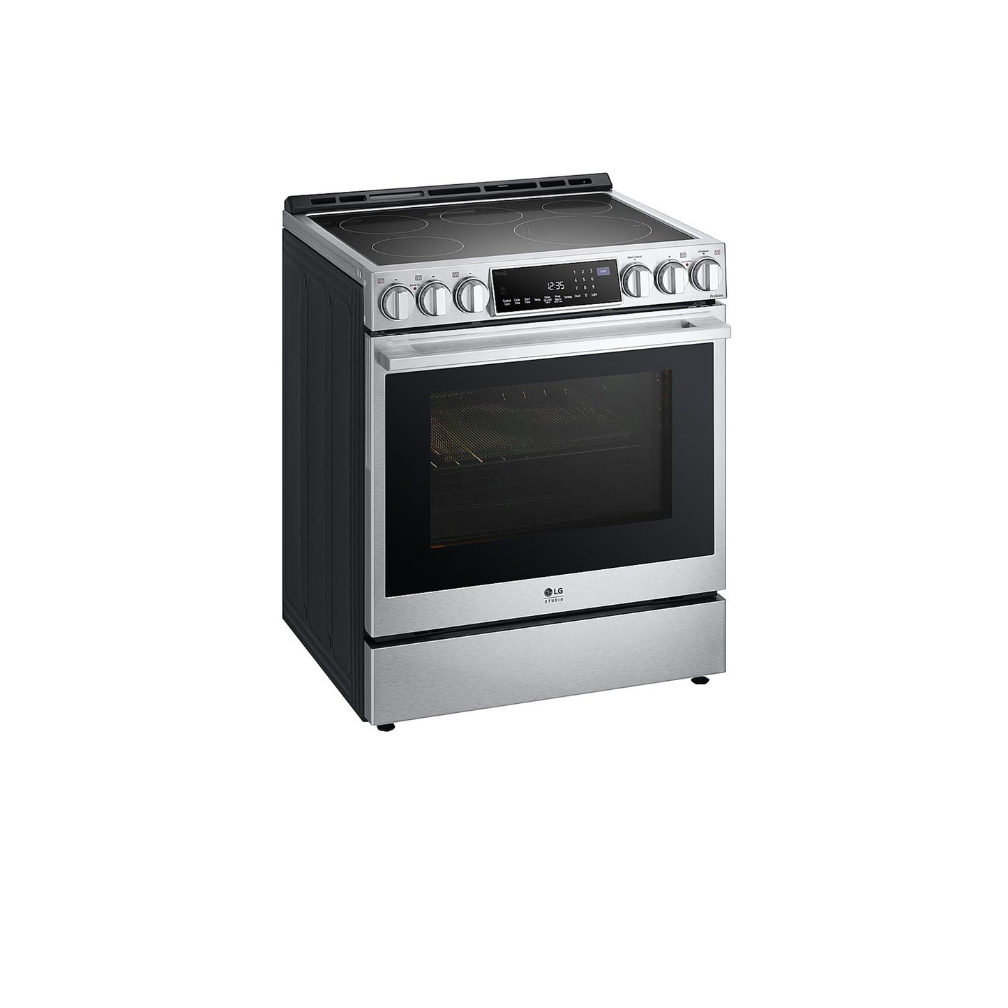 LG STUDIO 6.3 cu. ft. InstaView® Induction Slide-in Range with Air Fry and Air Sous Vide